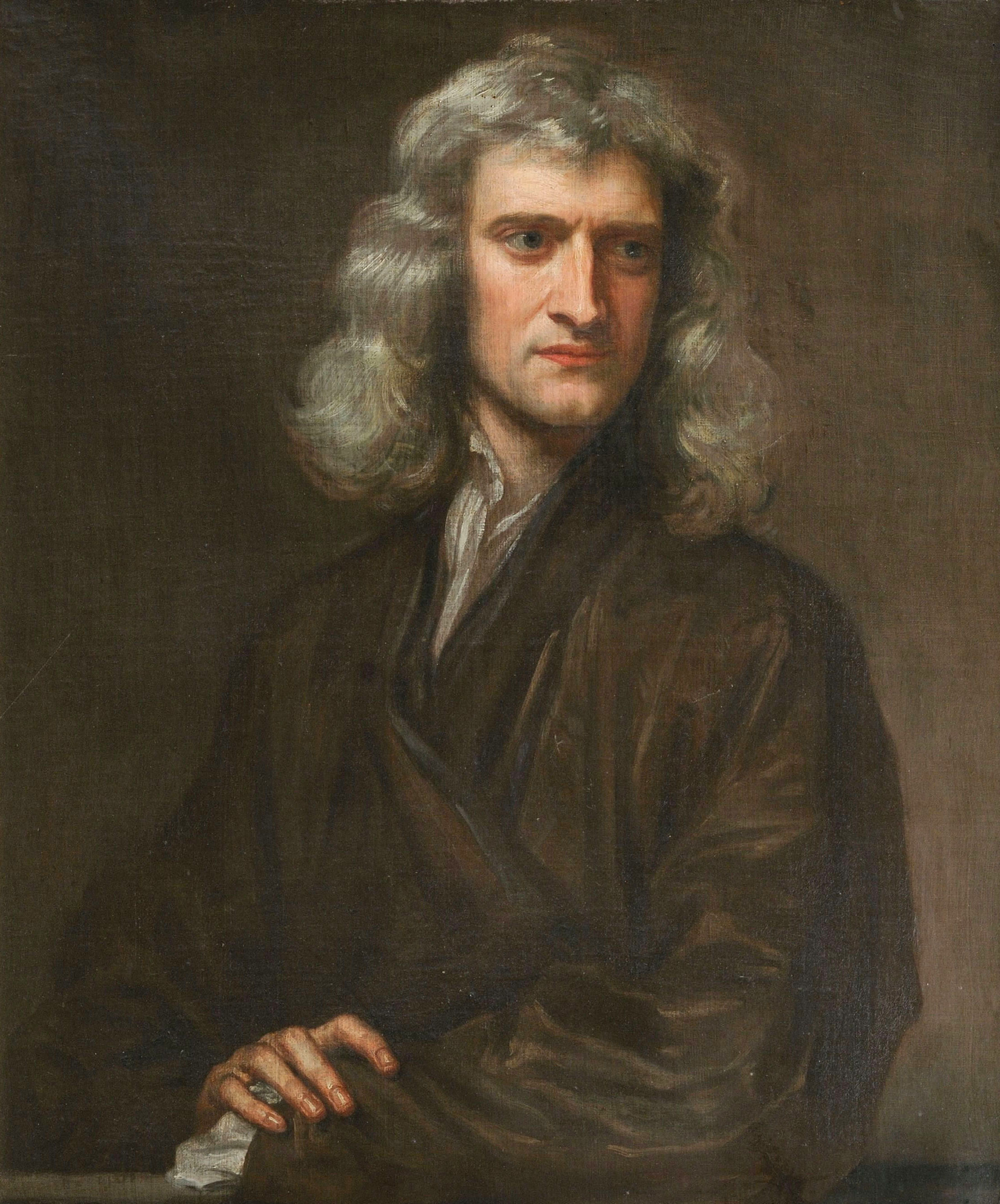 Isaac Newton’un 1689 tarihli portresi